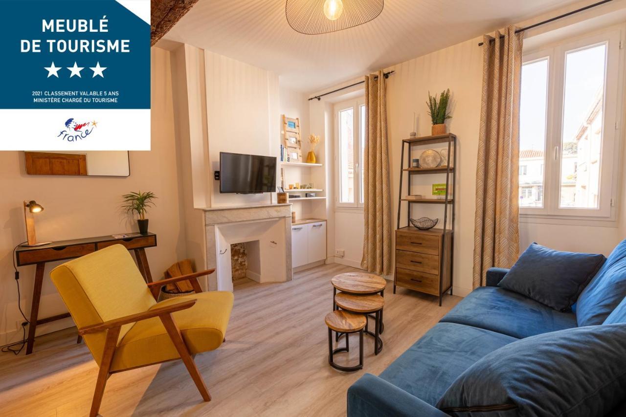 Escapade A Sanary, Au Coeur Du Village, 200M Du Port,Clim,Wifi,Parking מראה חיצוני תמונה